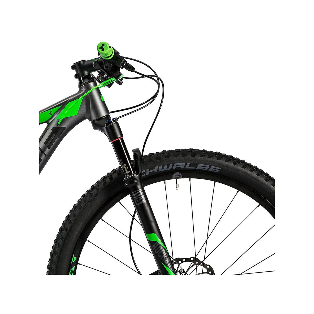 Cube Reaction HPA Pro 27.5, grey´n´flashgreen - Bild 5