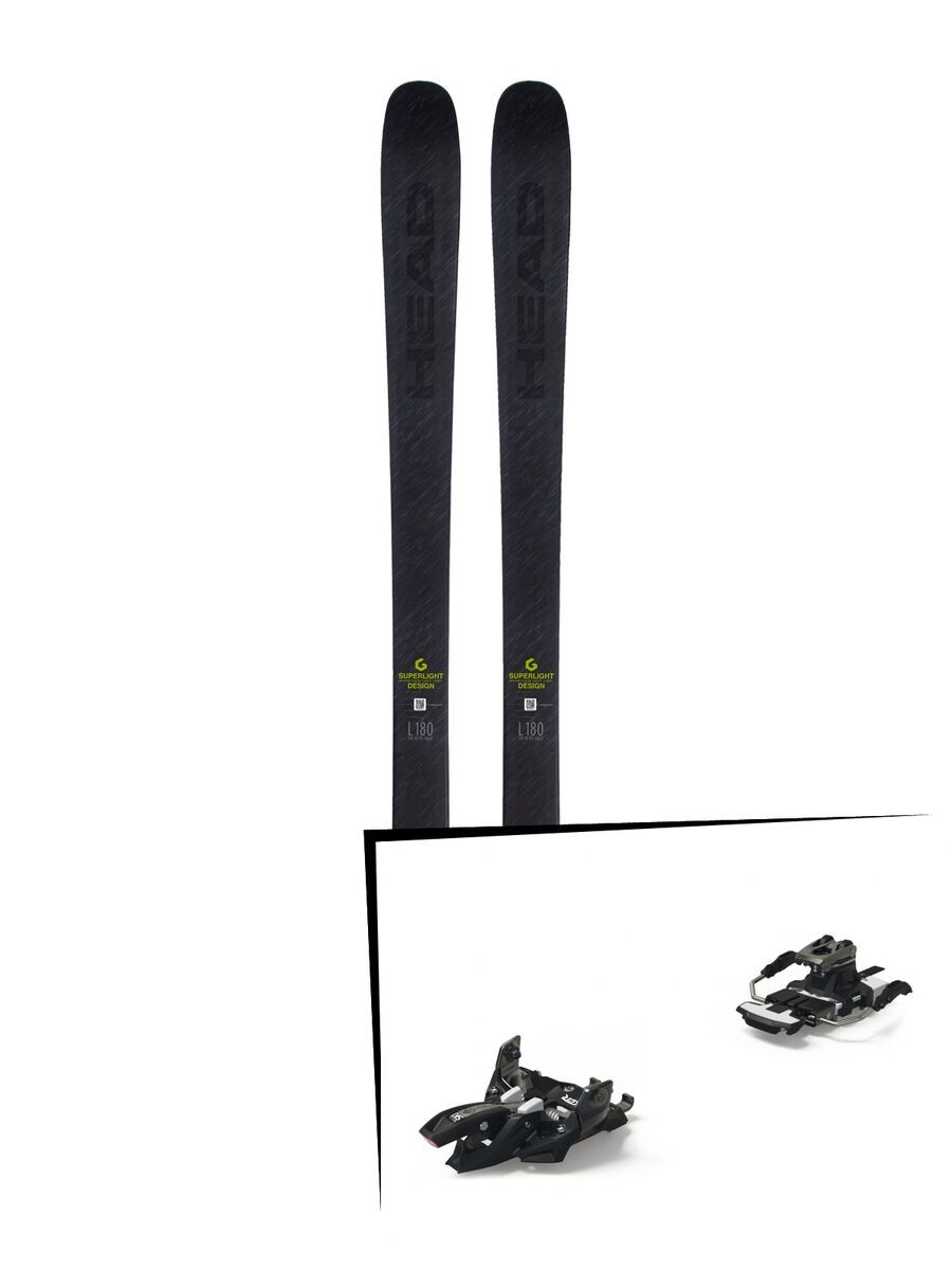 Set: Head Kore 93 2019 + Marker Alpinist 9 Long Travel black/titanium - Bild 1