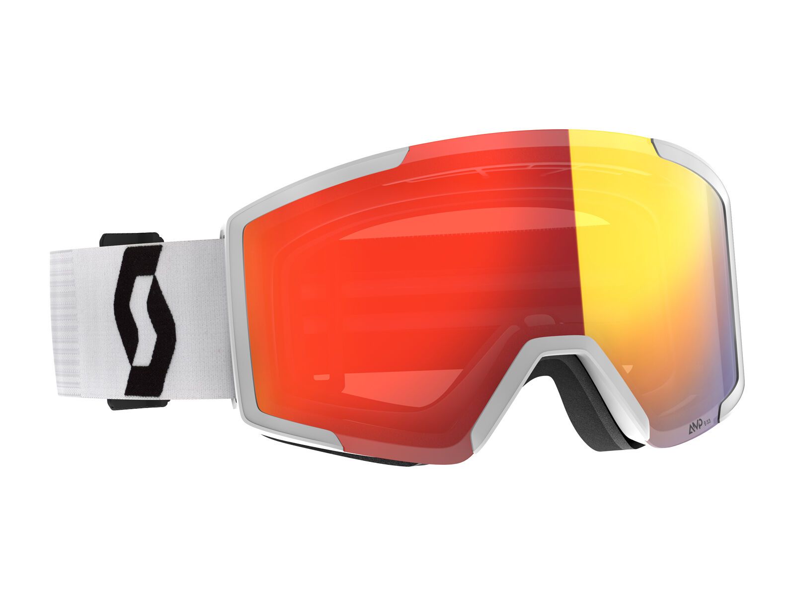 Scott Shield, AMP Red Chrome / mineral white/black - Bild 1