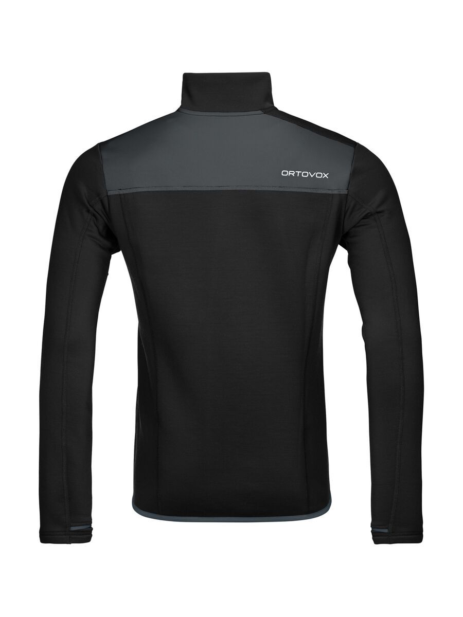 Ortovox Merino Fleece Jacket M, black raven - Bild 2