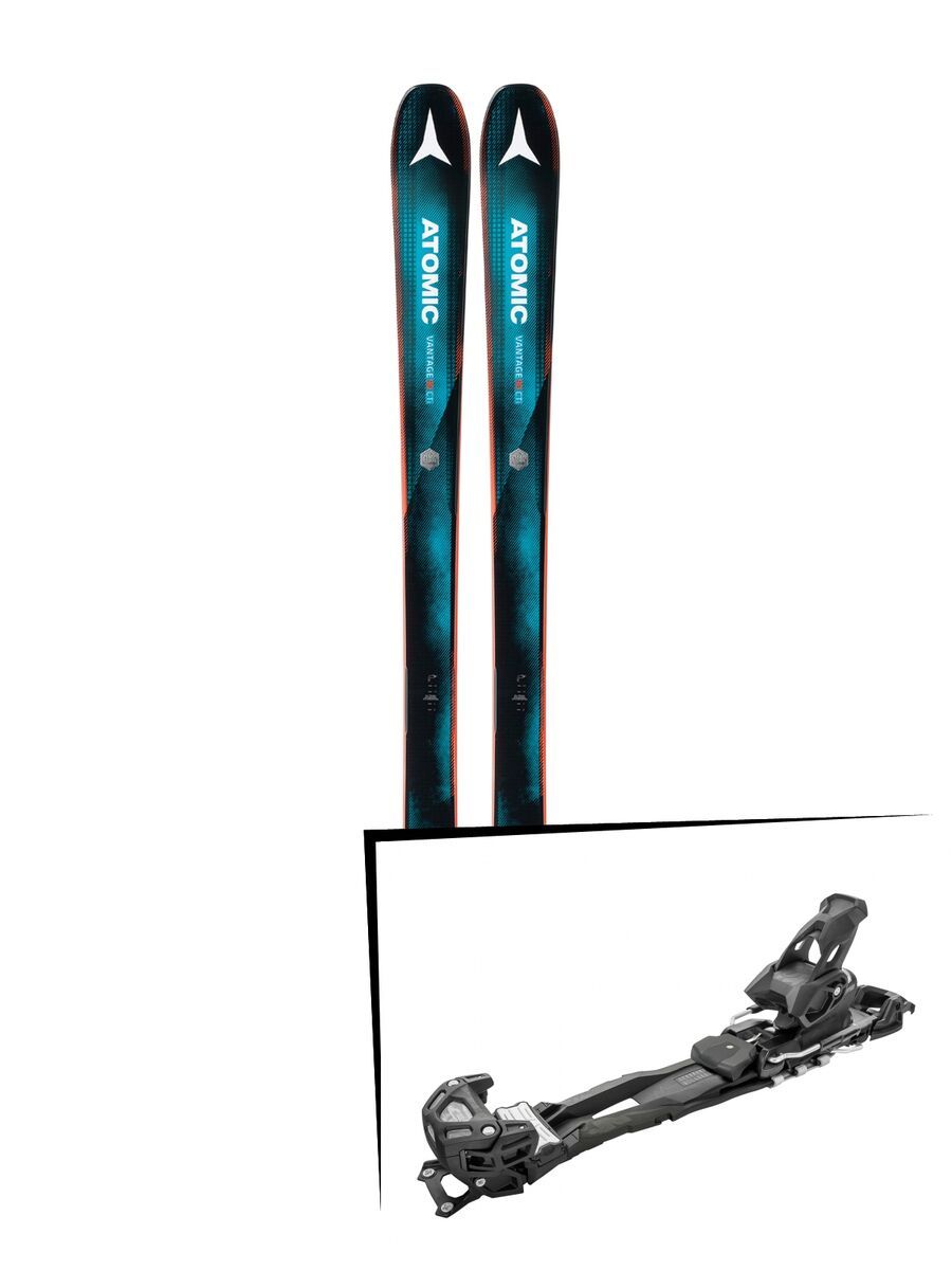 Set: Atomic Vantage 90 CTI 2018 + Tyrolia Adrenalin 13 AT solid black - Bild 1