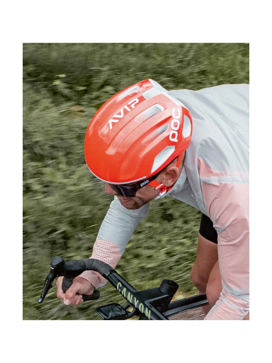 POC Ventral Tempus SPIN AVIP, fluorescent orange - Bild 6