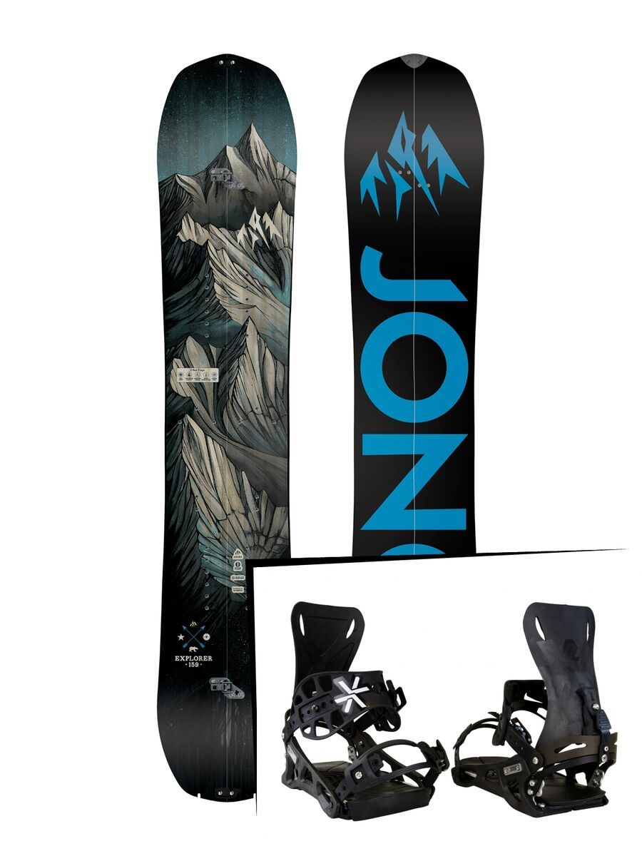 Set: Jones Explorer Split 2019 + Karakoram Prime Connect Ci (2255800S) - Bild 1