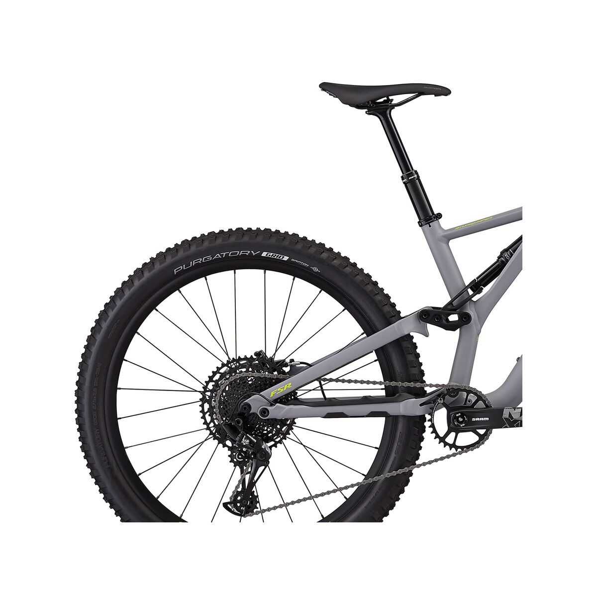 Specialized Stumpjumper Comp Alloy 27.5, satin cool gray/team yellow - Bild 7