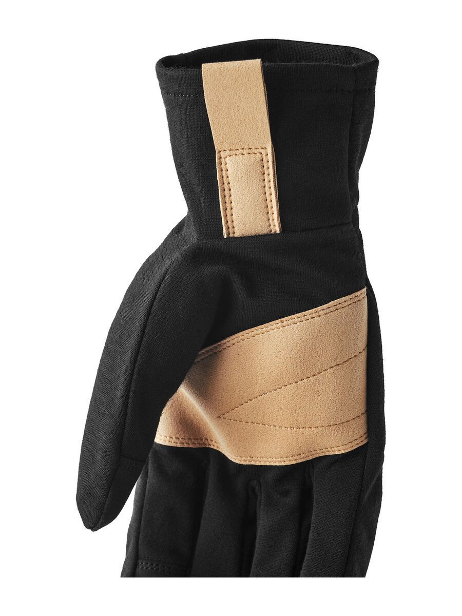 Hestra Windwool Merino Liner 5 Finger, black - Bild 5