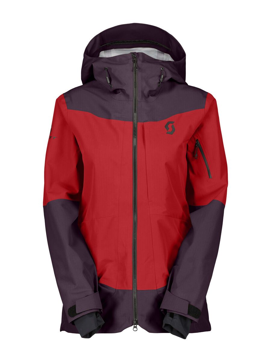 Scott Vertic Ripstop 3 Layer Women's Jacket, rich purple/power red - Bild 1