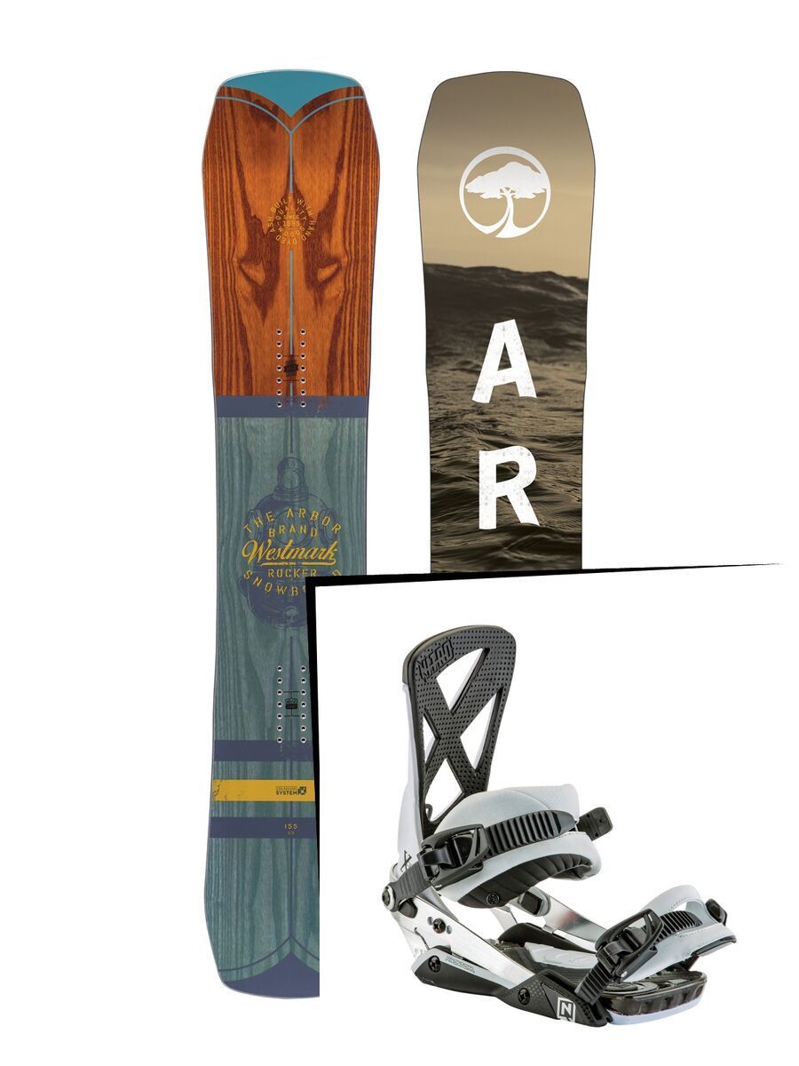 Set: Arbor Westmark Rocker 2017 + Nitro Phantom (1691280S) - Bild 1