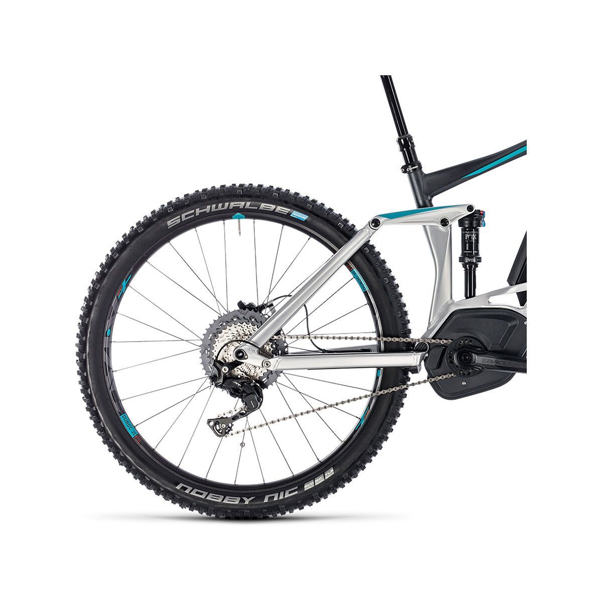 Cube Stereo Hybrid 160 Race 500 27.5, metal´n´grey - Bild 5