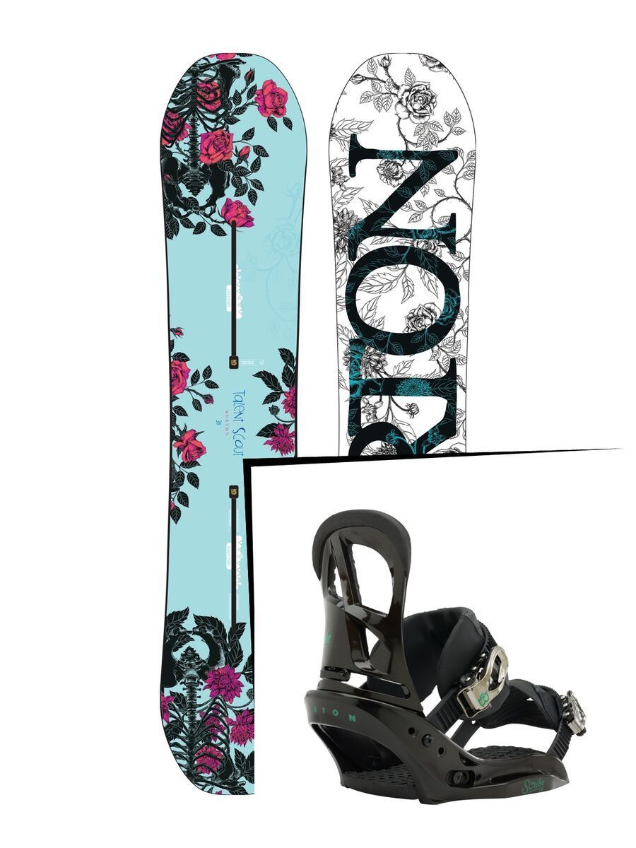 Burton Set: Talent Scout 2016 + Burton Scribe EST - Bild 1