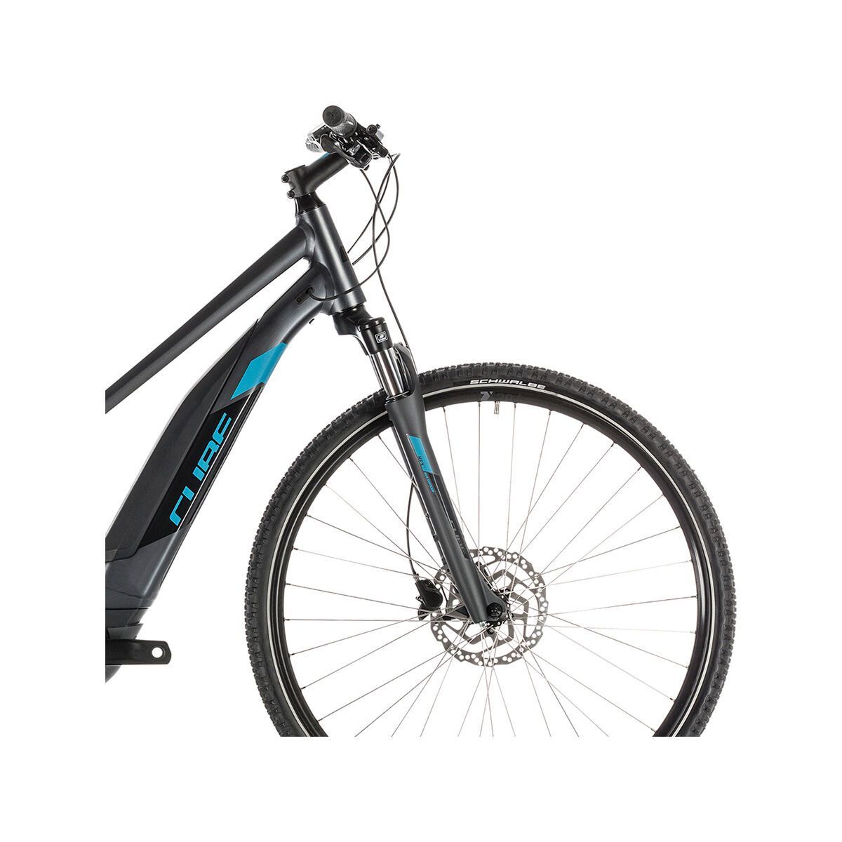 Cube Cross Hybrid One 400 Trapeze, iridium´n´blue - Bild 6