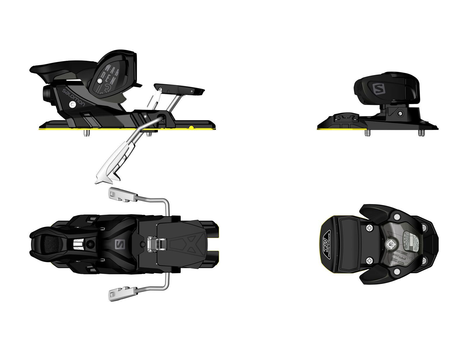 DPS Skis Set: Lotus 120 Spoon Pure3 2016 + Salomon Warden MNC 13 - Bild 3