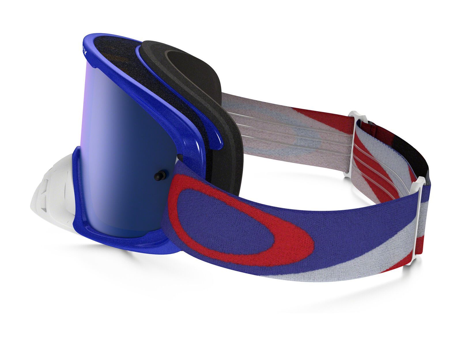Oakley O-Frame 2.0 MX Heritage Racer Goggle, dark blue/Lens: ice iridium - Bild 4