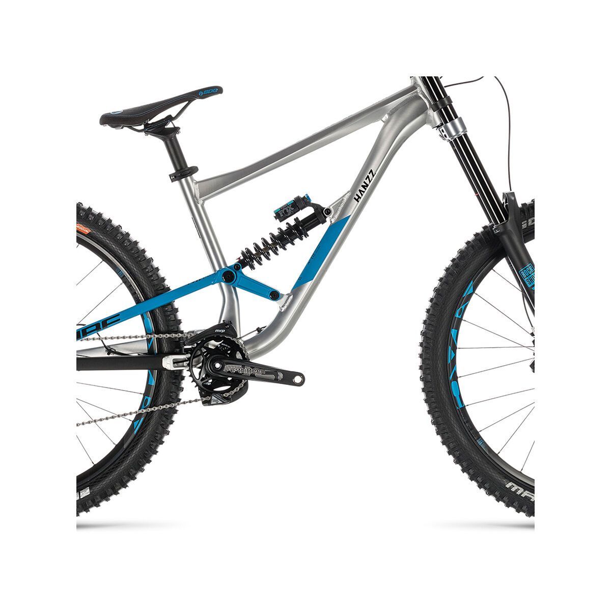 Cube Hanzz 190 SL 27.5, metal´n´petrol - Bild 3