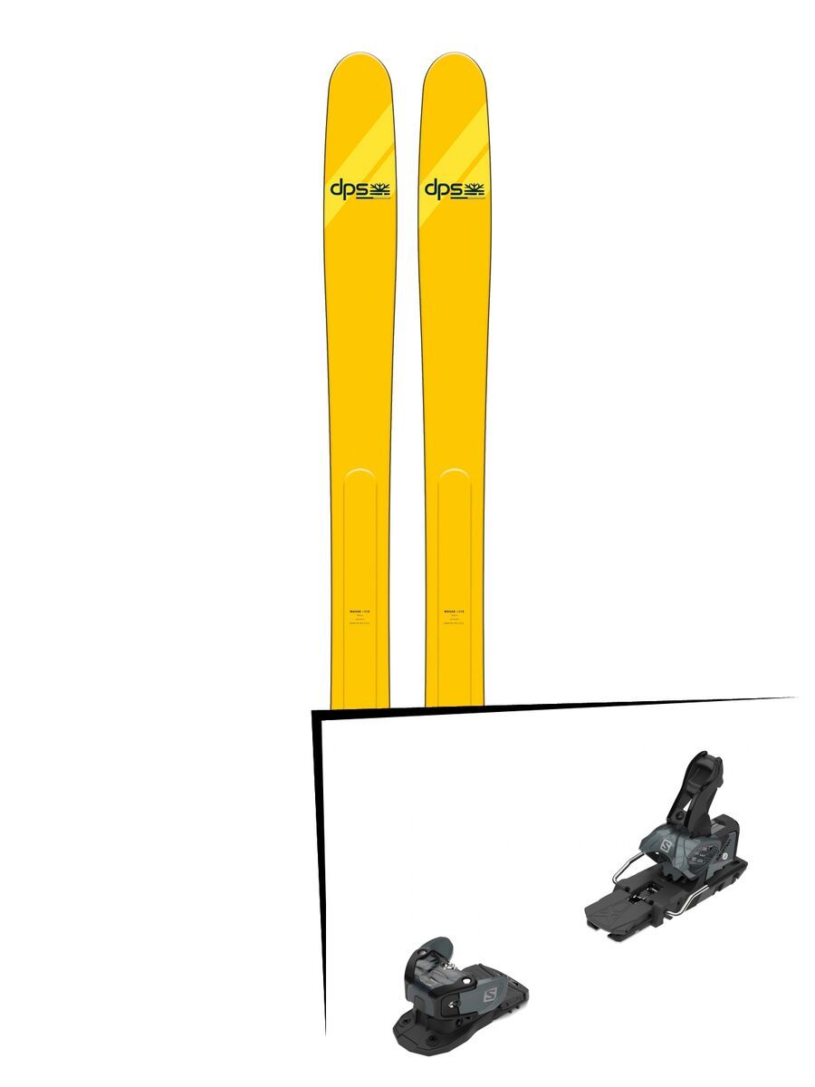 Set: DPS Skis Wailer A112 Alchemist 2018 + Salomon Warden MNC 13 black/grey - Bild 1
