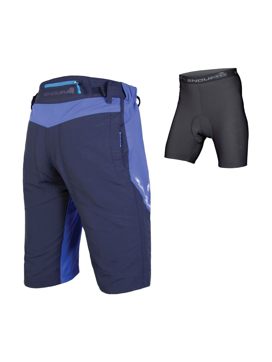 Endura SingleTrack III Short with Liner, marineblau - Bild 2