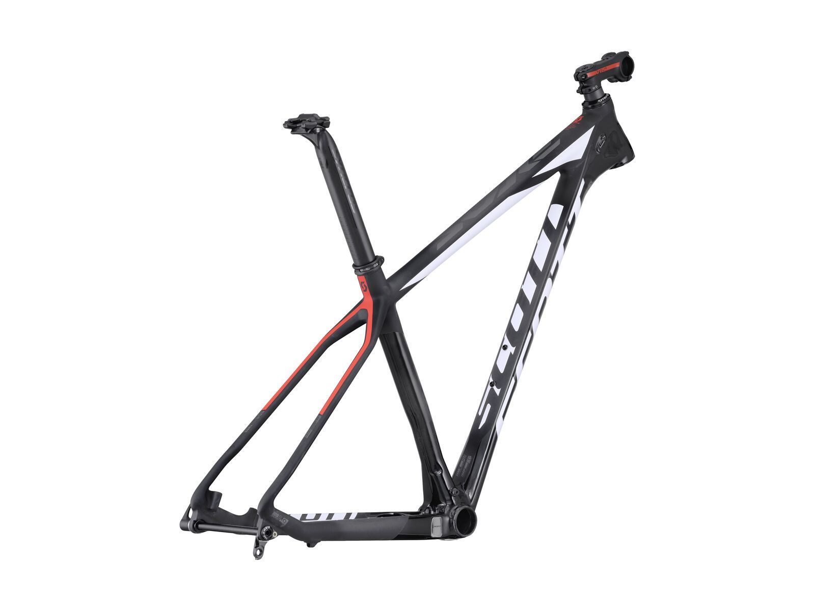 Scott Scale 710 Rahmen, black/white/red - Bild 1