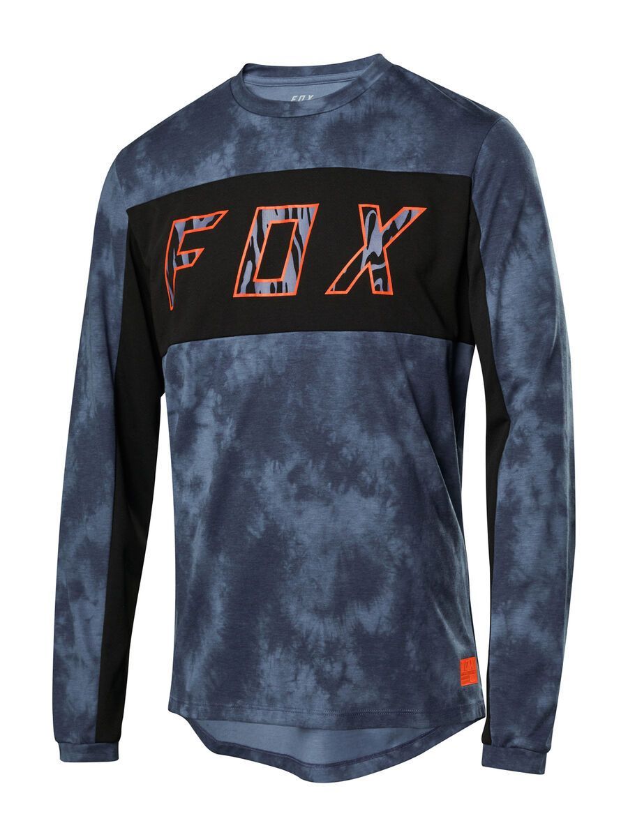 Fox Ranger Drirelease LS Elevated Jersey, blue steel - Bild 1