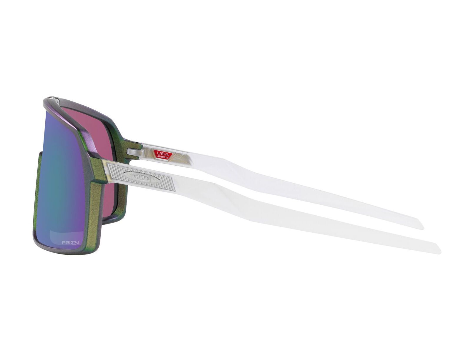 Oakley Sutro Discover Collection, Prizm Road Jade / matte silver green colorshift - Bild 3