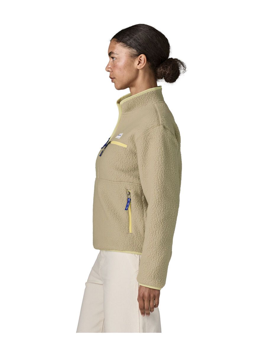 Patagonia Women's Retro Pile Marsupial Fleece Pullover, weathered stone - Bild 4