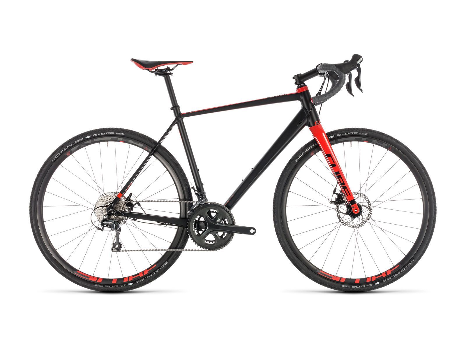 Cube Nuroad Pro, black´n´red - Bild 1