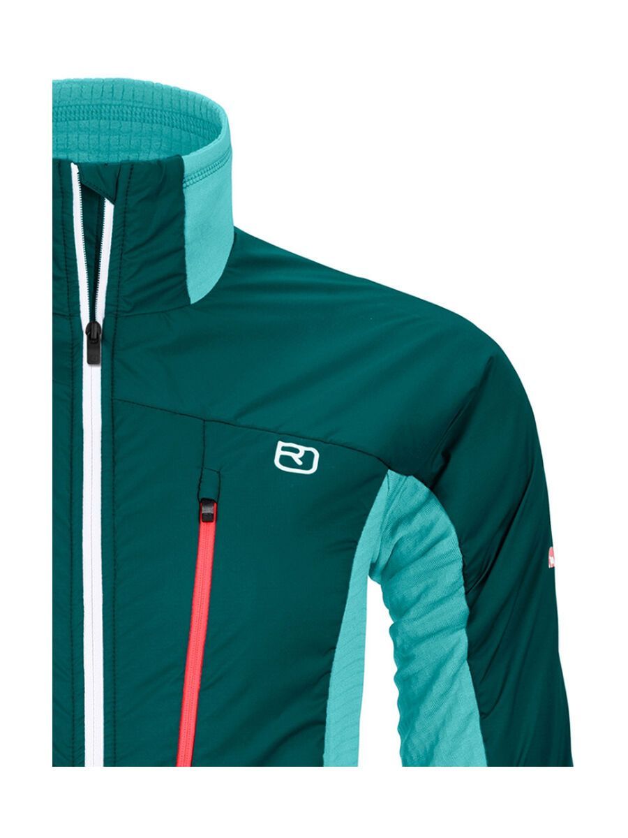 Ortovox Westalpen Swisswool Hybrid Jacket W, pacific green - Bild 2