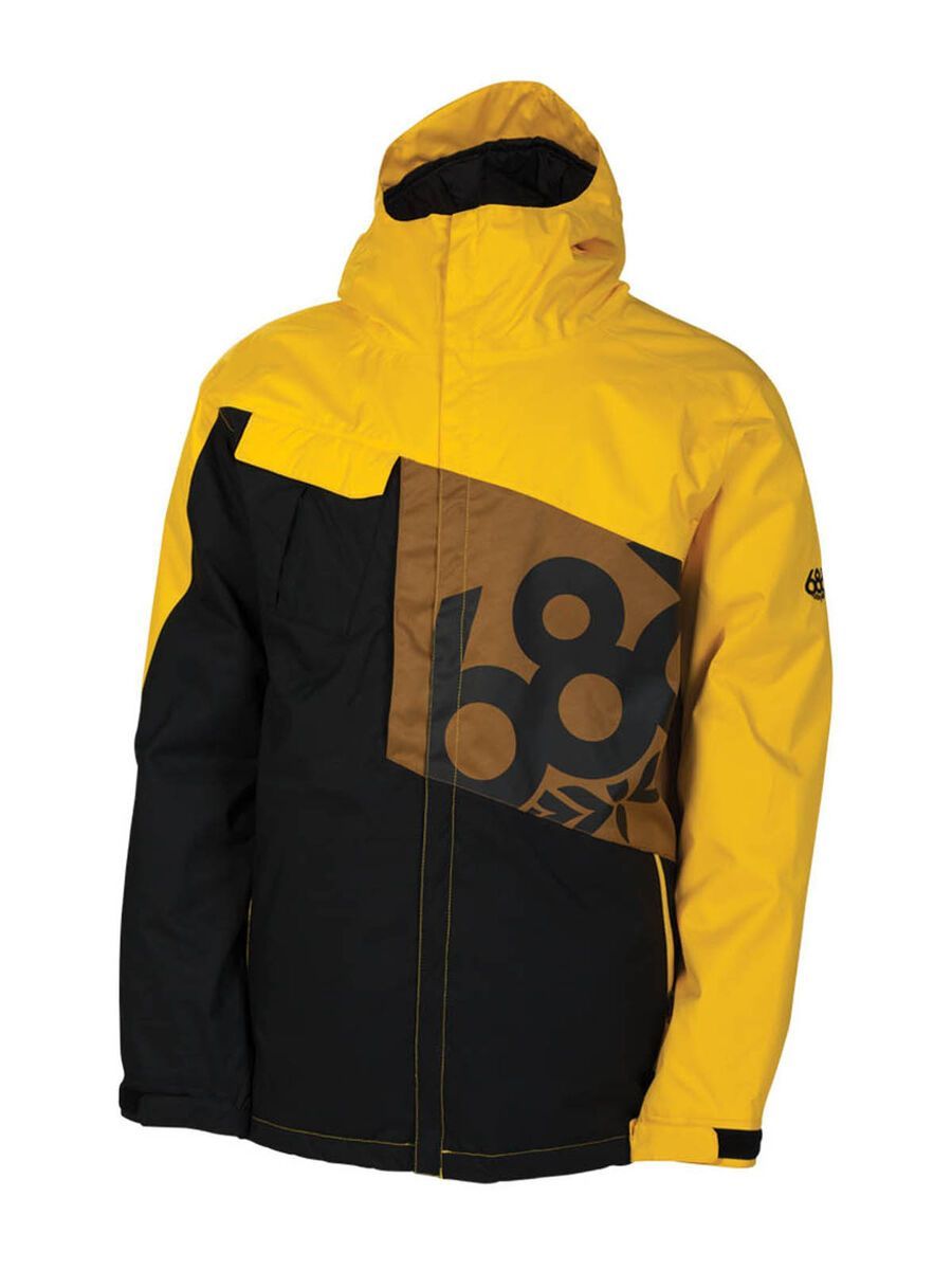 686 Mannual Iconic Insulated Jacket, Yellow Colorblock - Bild 1