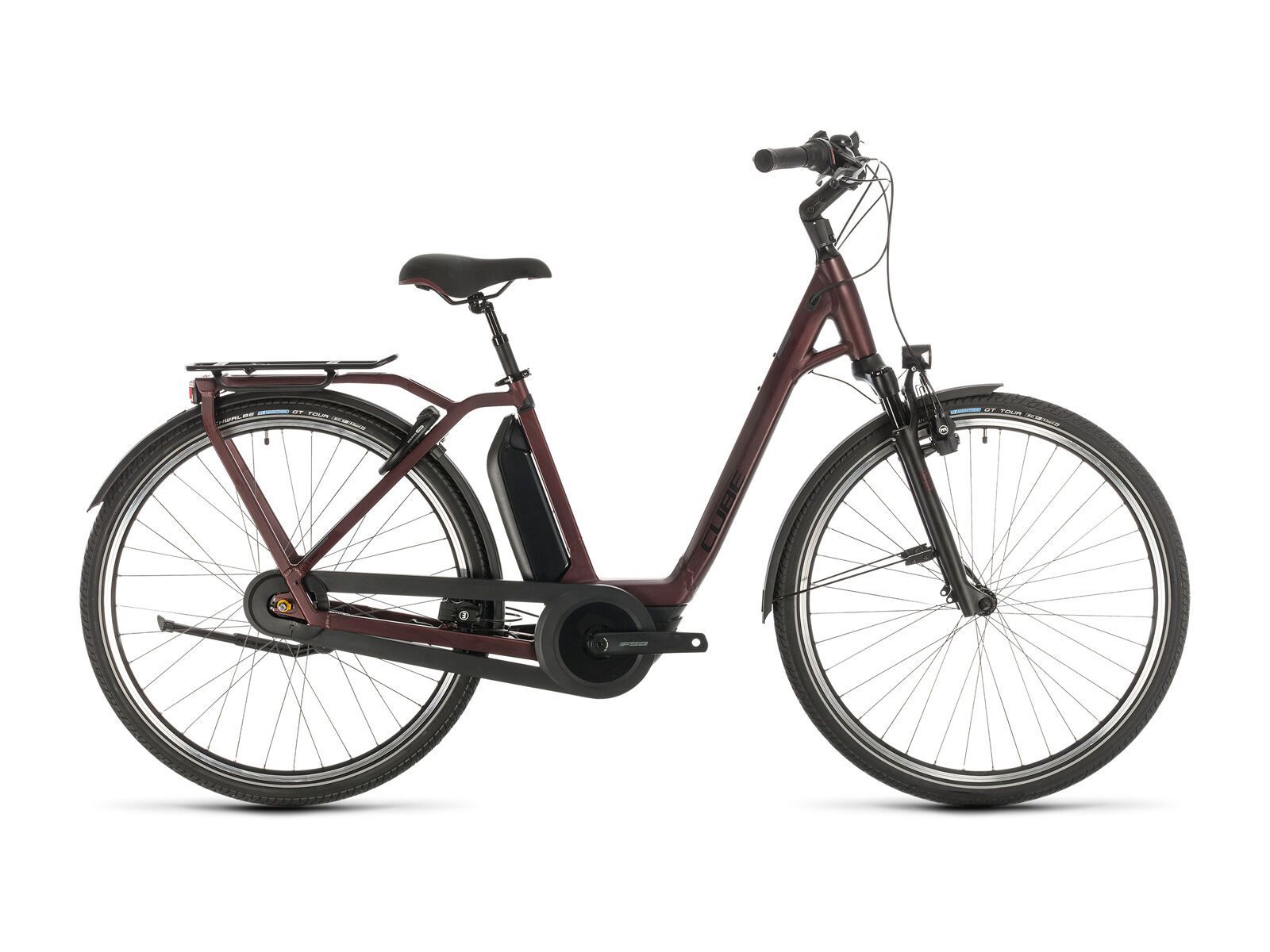 Cube Town Hybrid EXC, red´n´black - Bild 1