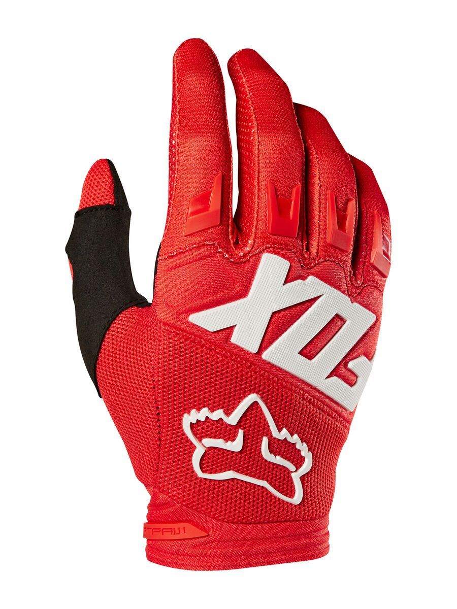 Fox Dirtpaw Race Glove, red - Bild 1