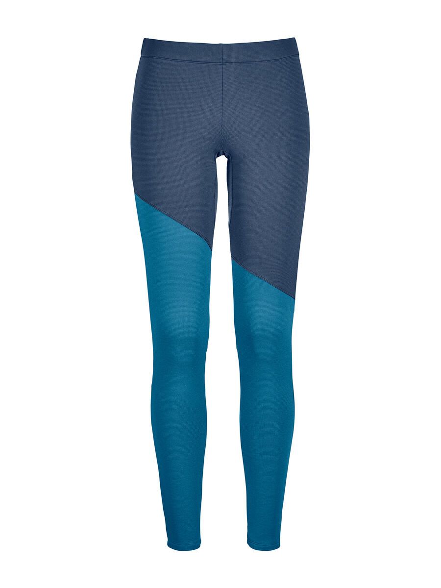 Ortovox Merino Fleece Light Long Pants W, night blue - Bild 1