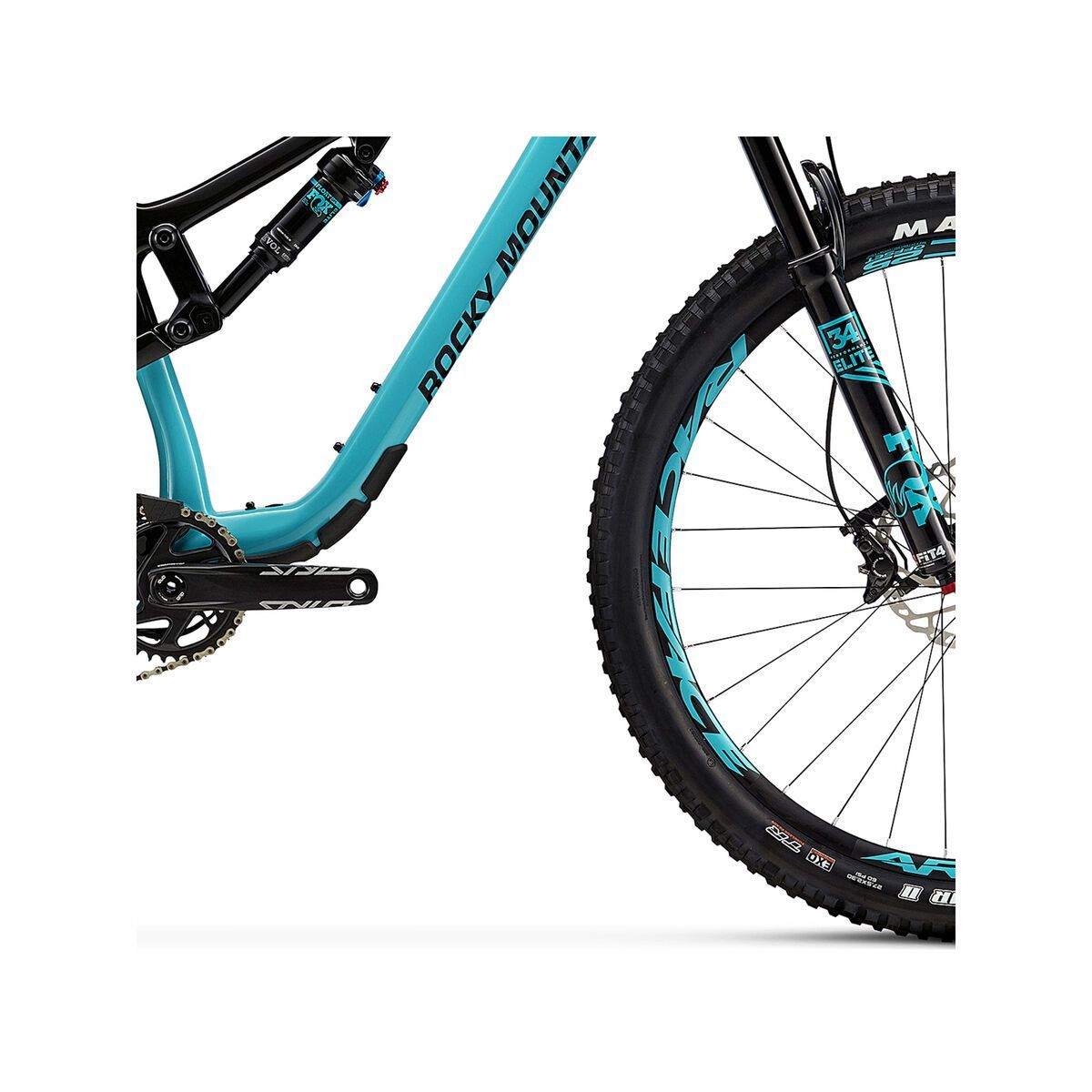 Rocky Mountain Thunderbolt Carbon 70, billy ocean/black in black - Bild 5