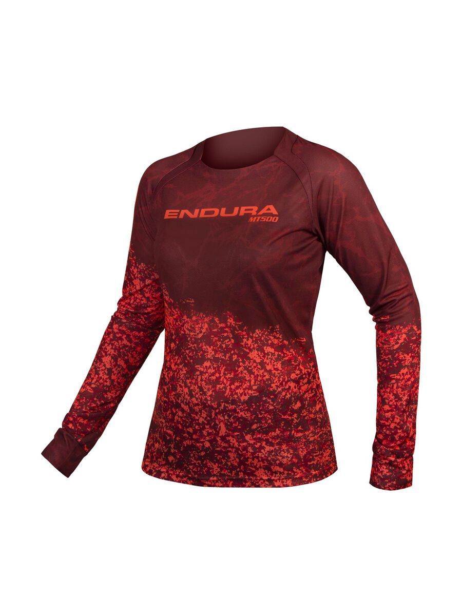 Endura Wms MT500 Marble L/S Jersey LTD, kakau - Bild 1