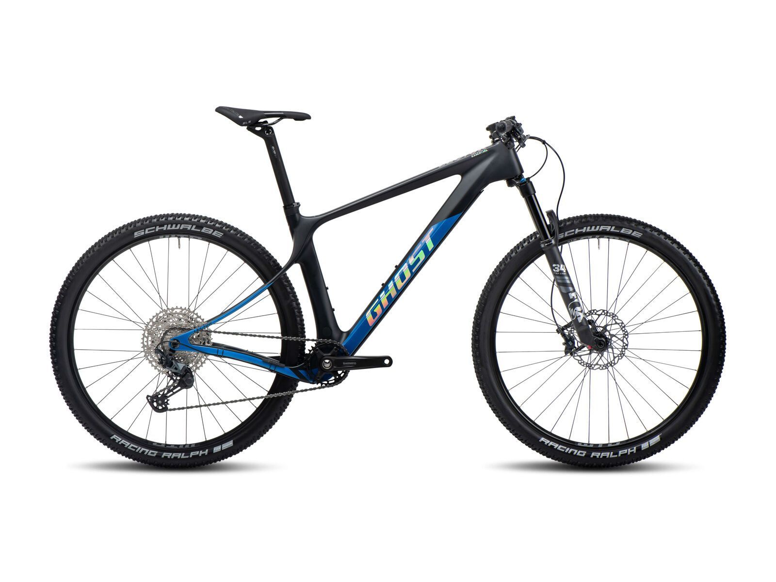 Ghost Lector SF Essential, raw carbon/blue - Bild 1