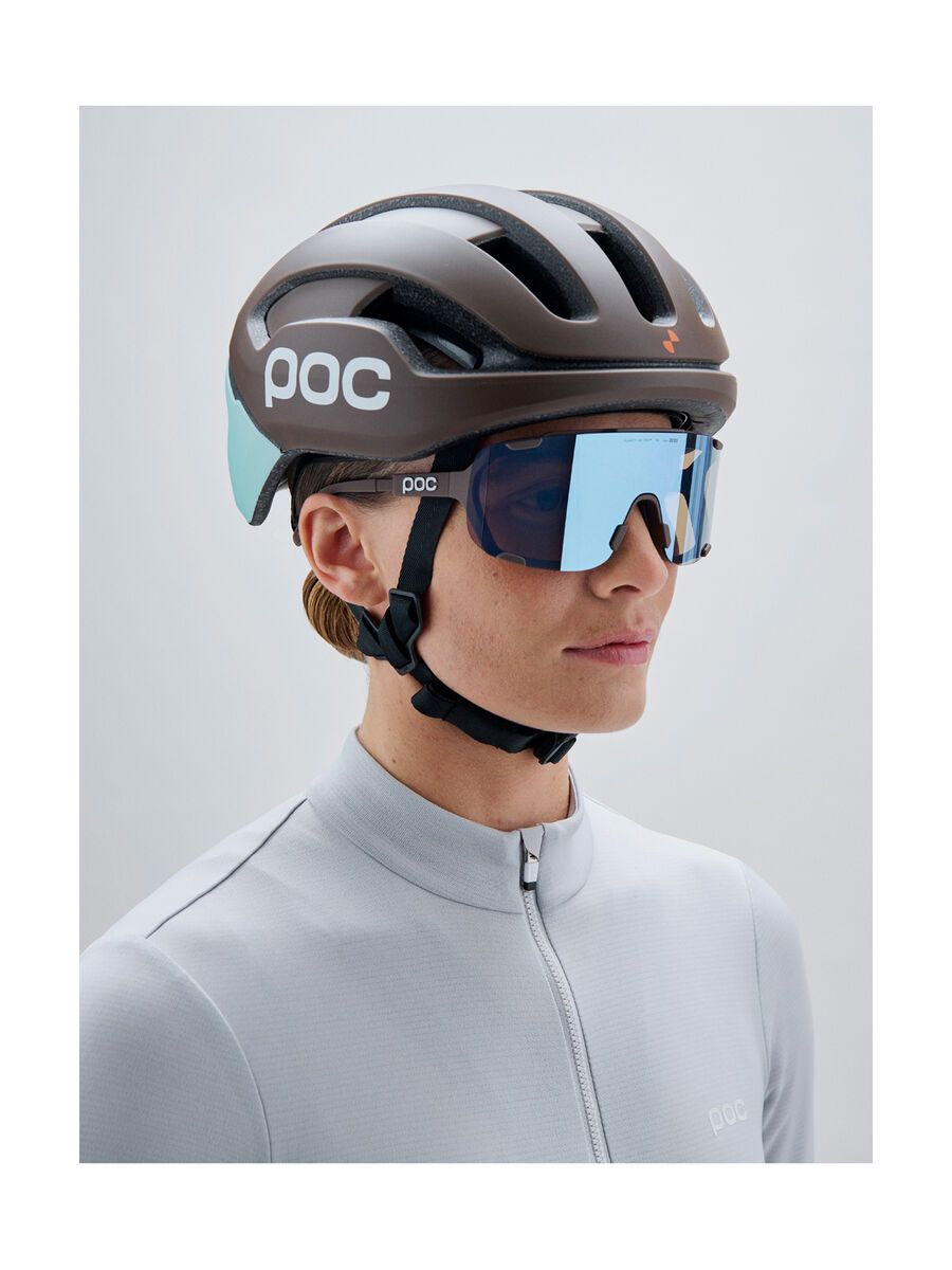 POC Devour Mid, Clarity Uni./Sunny Turquoise / bronzite brown - Bild 5