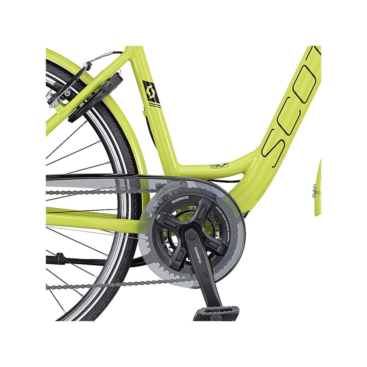 Scott Sub Comfort 20 Unisex, lime/black - Bild 3