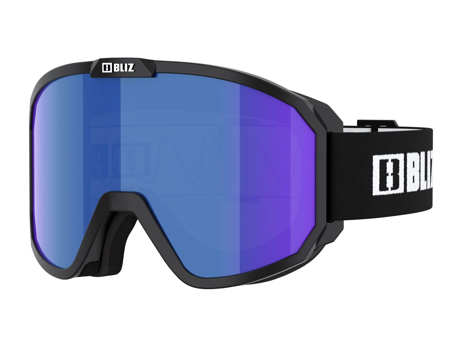 Bliz Rave JR, Brown/Blue Multi / matt black - Bild 1