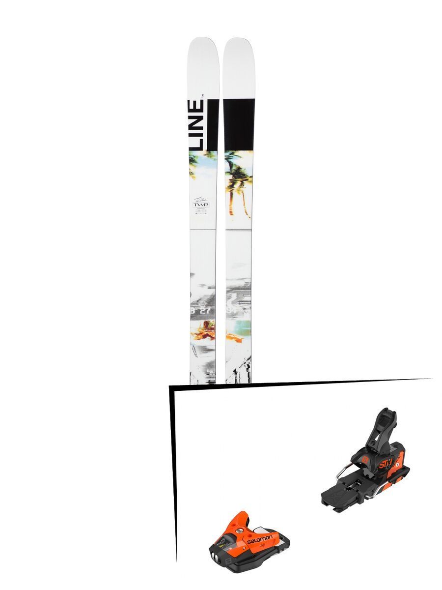 Set: Line Tom Wallisch Pro 2019 + Salomon STH2 WTR 13 orange/black - Bild 1