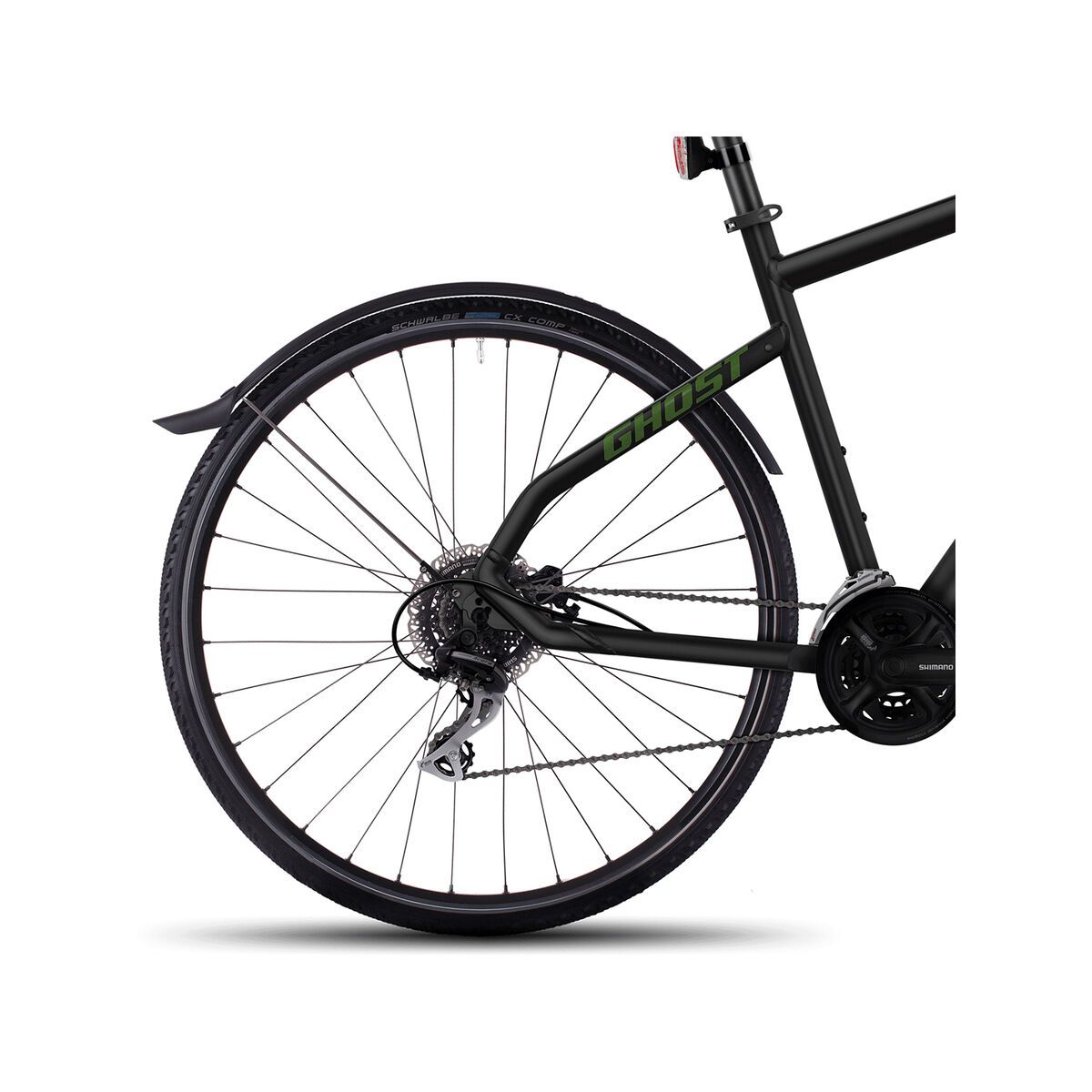 Ghost Square Cross X 3, night black/riot green/urban grey - Bild 4