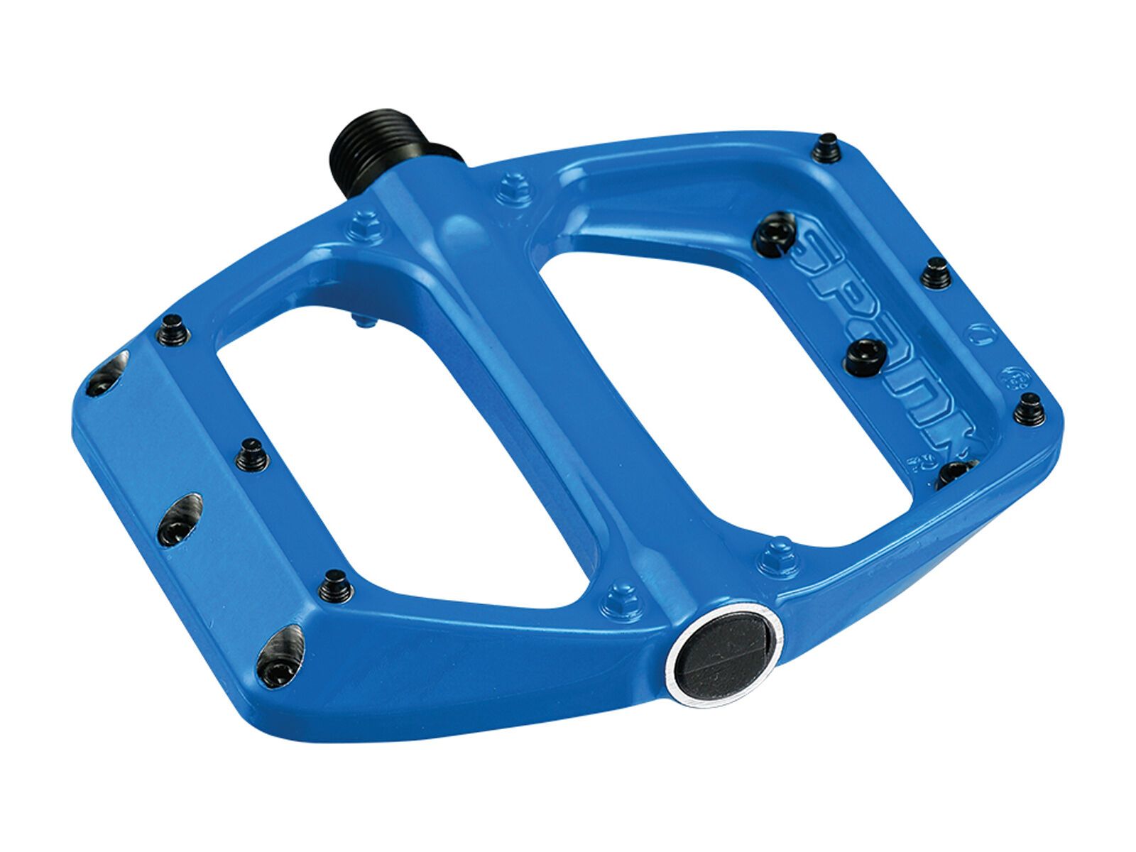 Spank Spoon DC Flat Pedal, bright blue - Bild 2