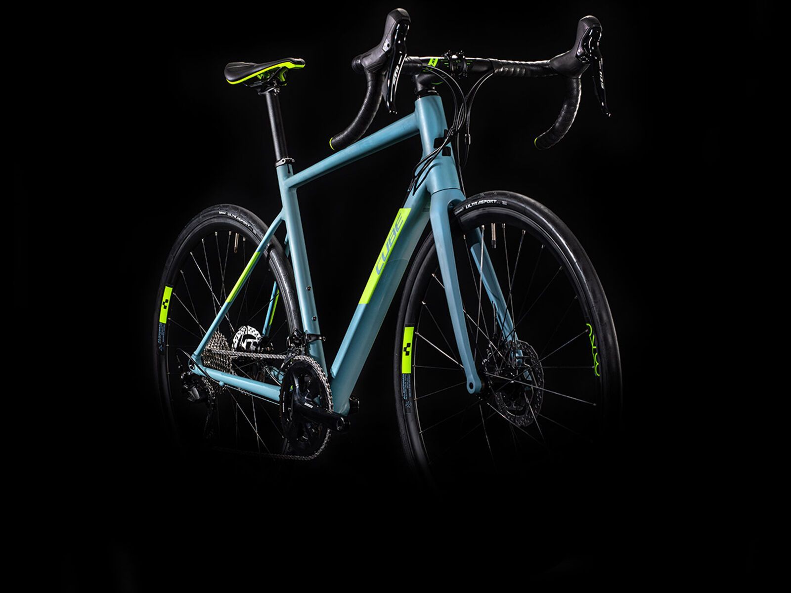 Cube Attain SL, bluegrey´n´green - Bild 2