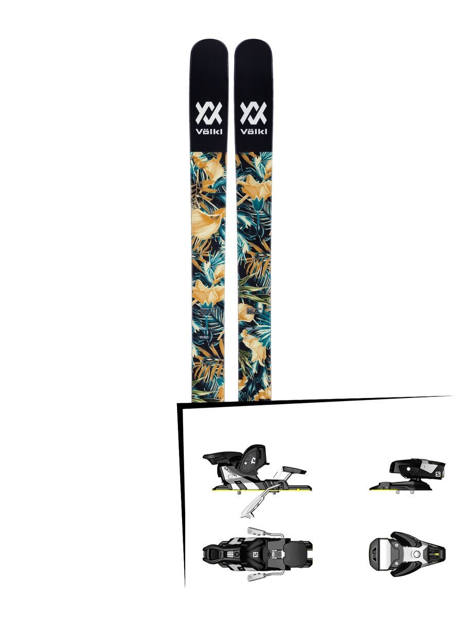 Set: Völkl Bash 116 2018 + Salomon STH2 WTR 13 black/white - Bild 1
