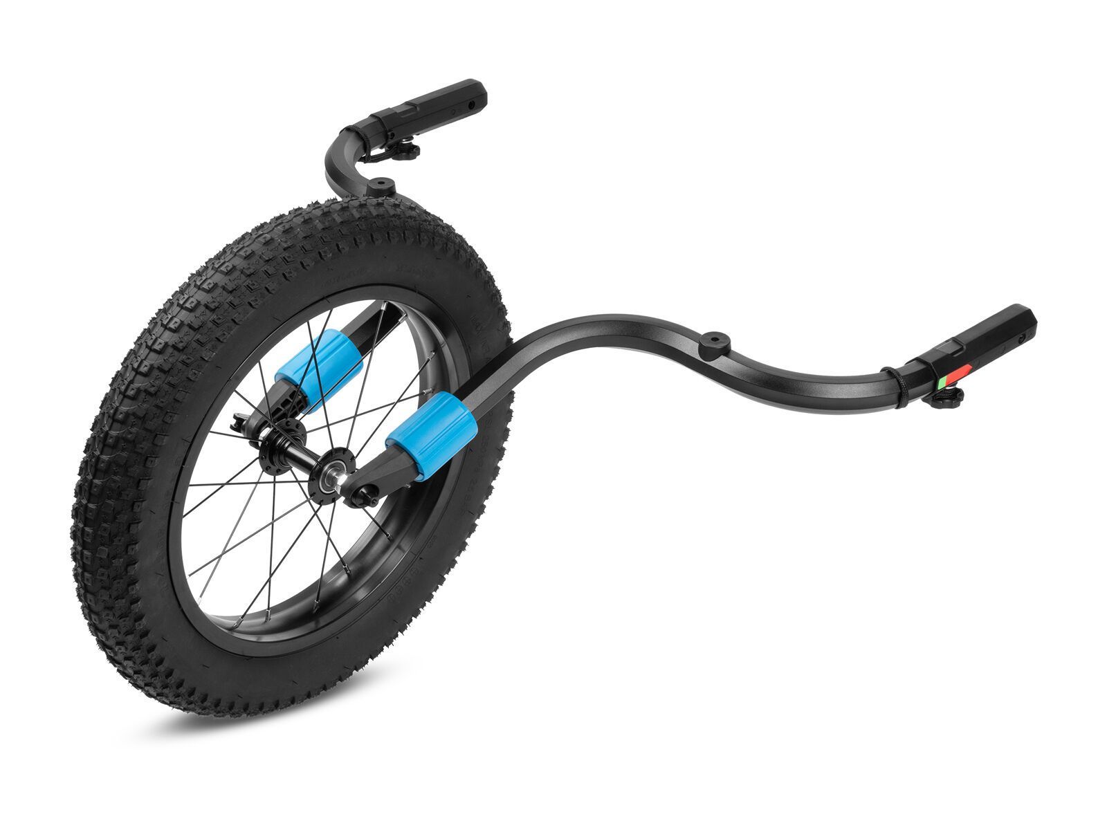 Cube Fat Wheel Jogger Kit für Kinder Fahrradanhänger Double, black - Bild 1