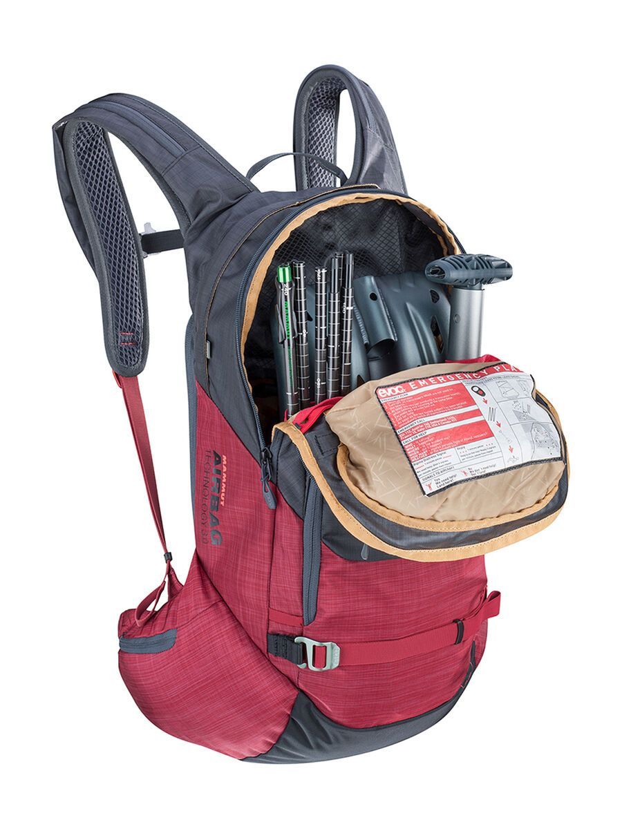 Evoc Line R.A.S. 20l - Mammut R.A.S Ready, heather carbon grey/heather ruby - Bild 2