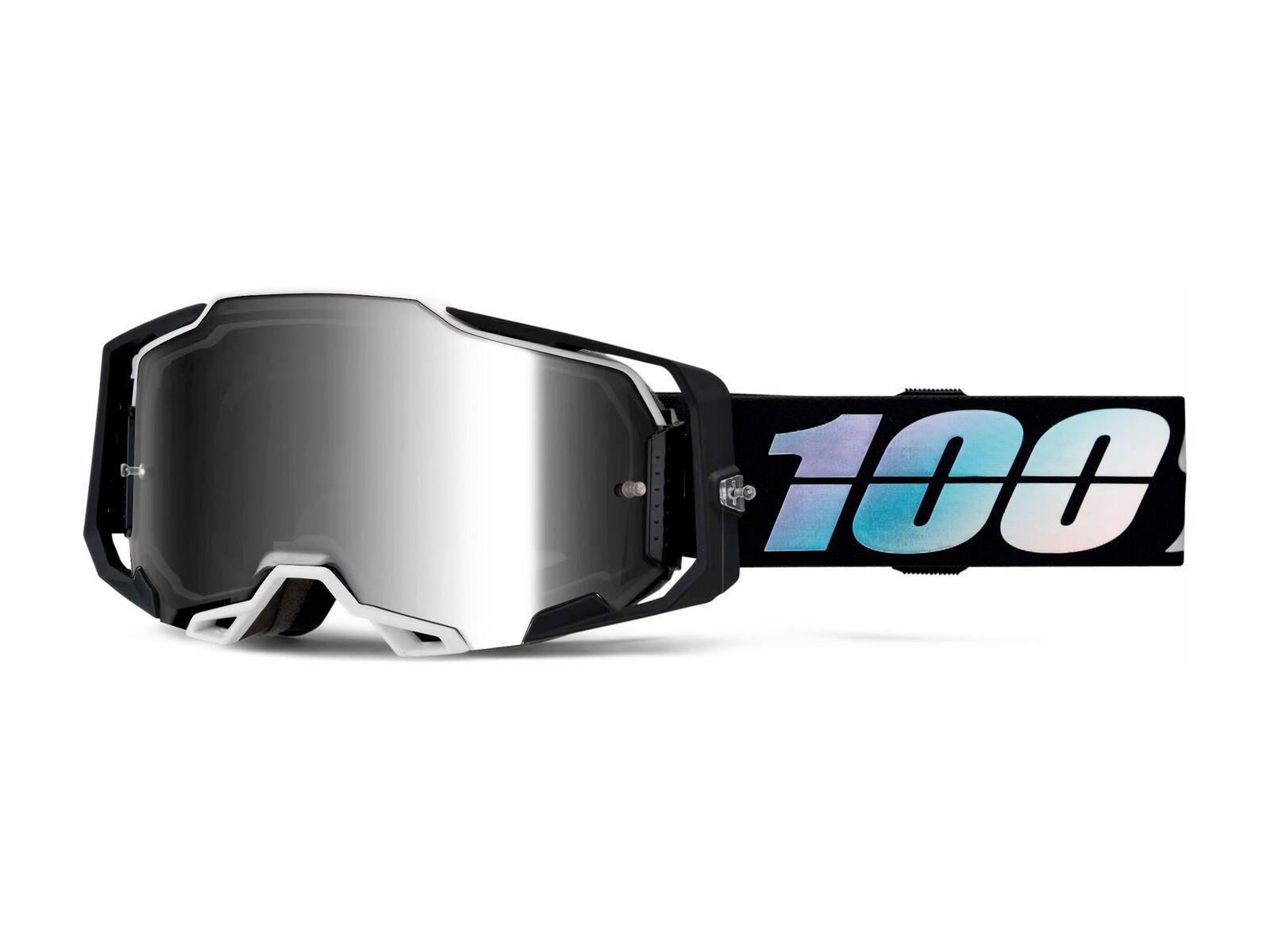 100% Armega Goggle - Mirror Silver, krisp - Bild 2