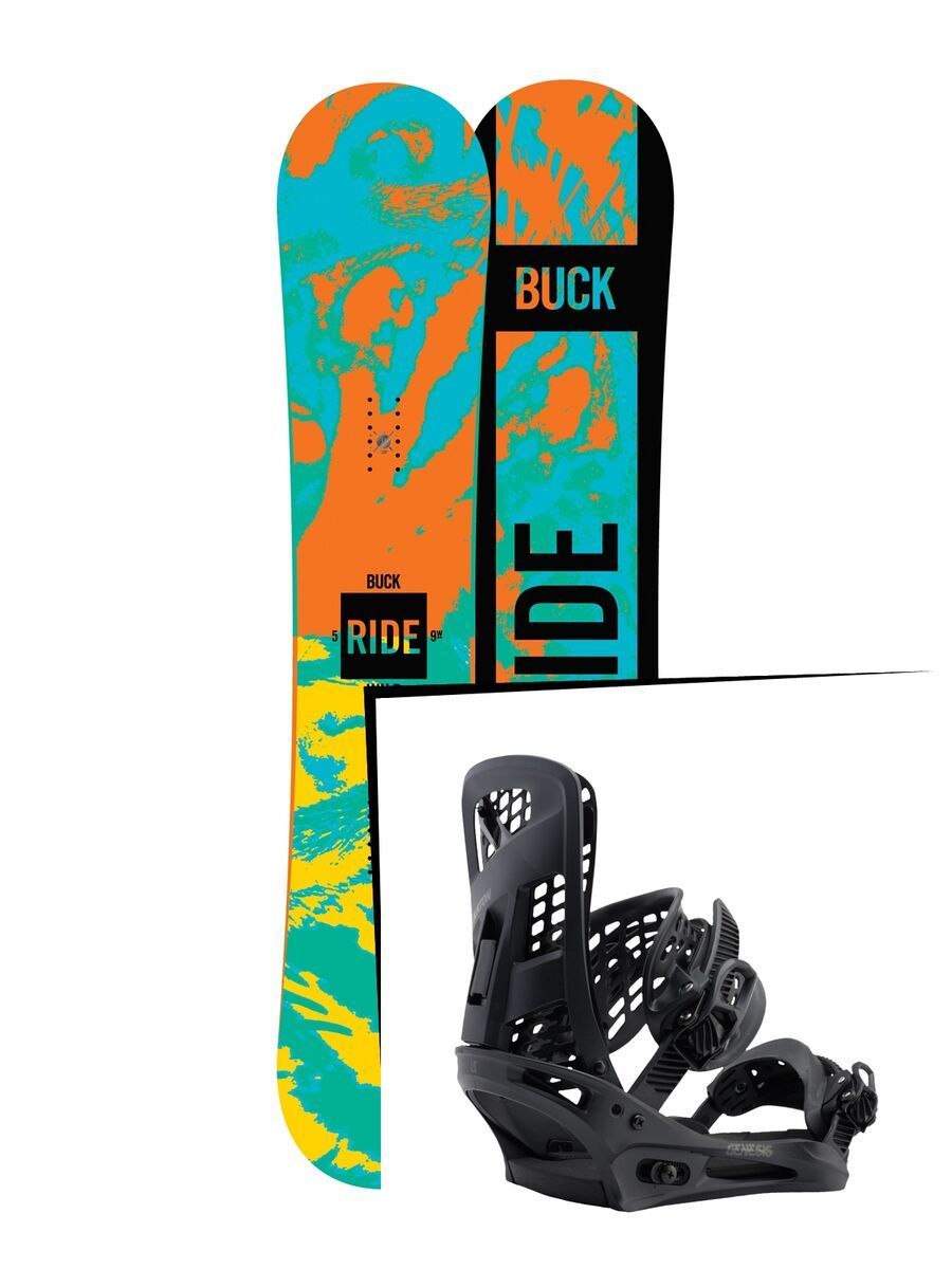 Set: Ride Buck Wild 2016 + Burton Genesis (1712772S) - Bild 1