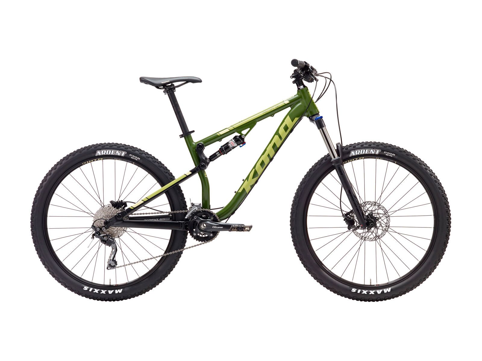 Kona Precept 130, matt green/green/tan/silver - Bild 1