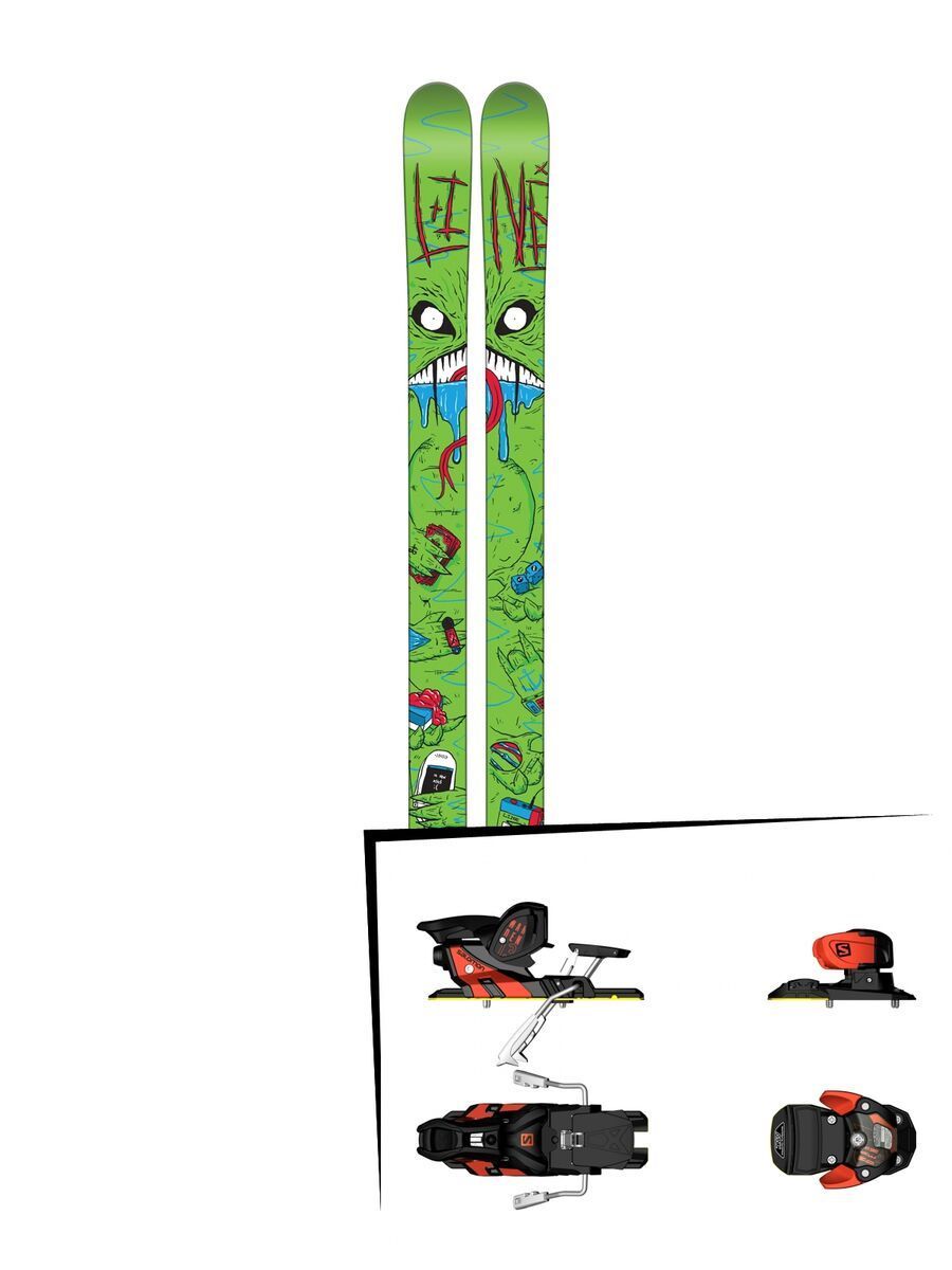 Line Set: Future Spin 2016 + Salomon Warden MNC 13 - Bild 1