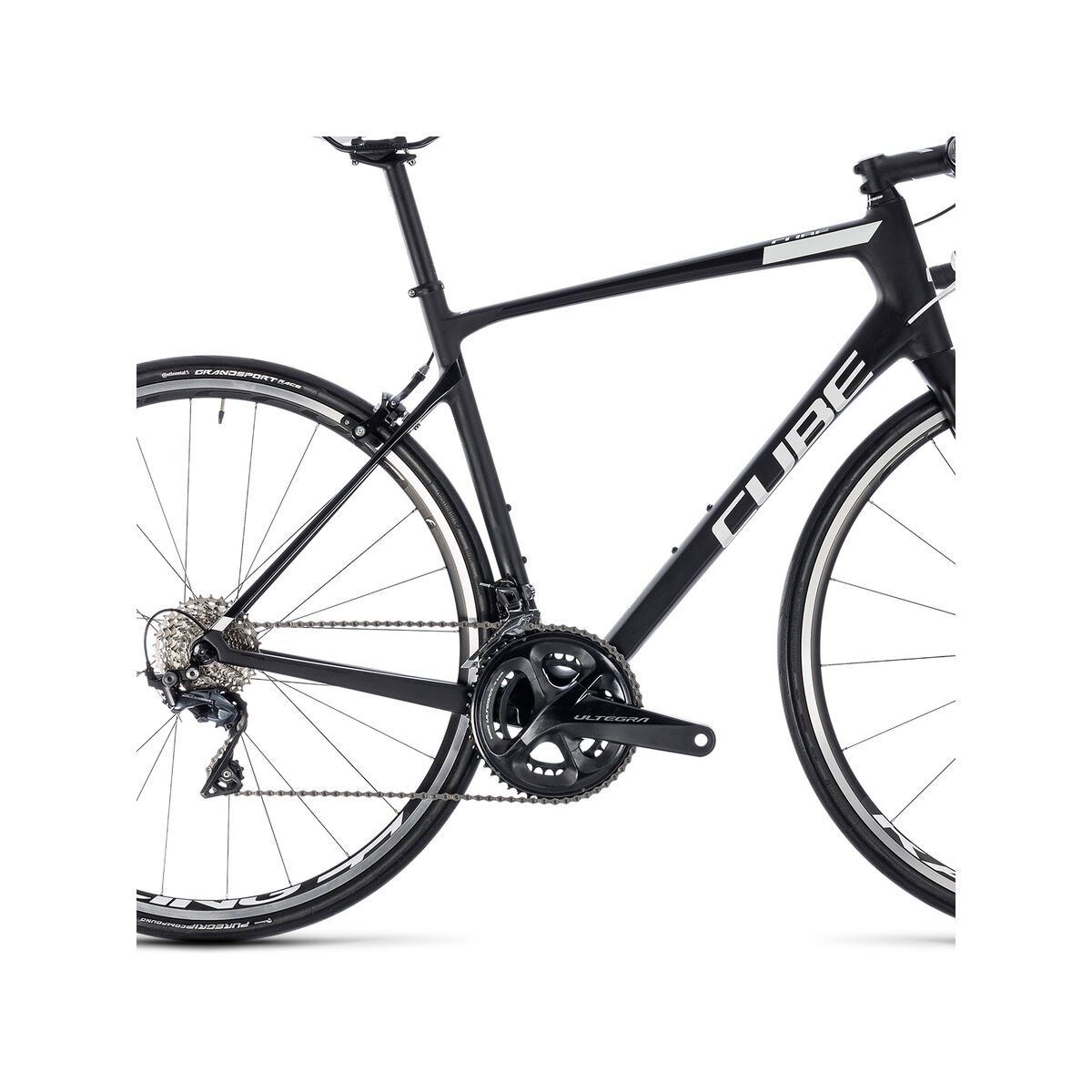 Cube Attain GTC SL, carbon´n´white - Bild 4