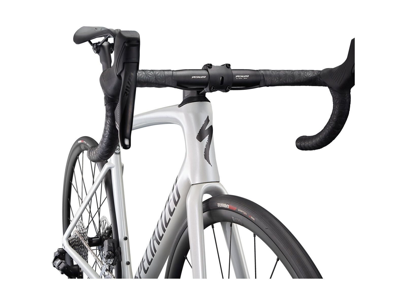Specialized Tarmac SL7 Comp - Rival eTap AXS, metallic white silver/smoke - Bild 6