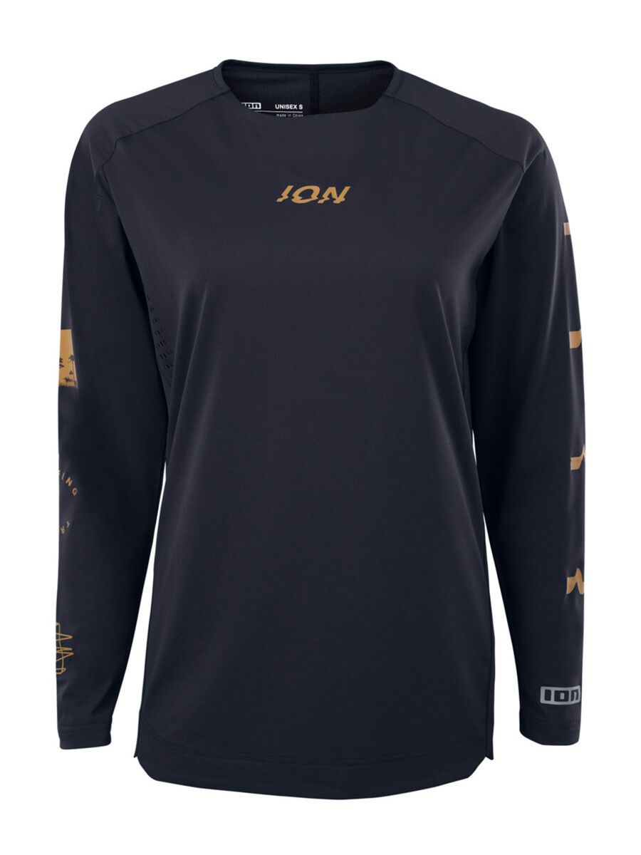 ION Bike Jersey Scrub LS Unisex, black - Bild 5