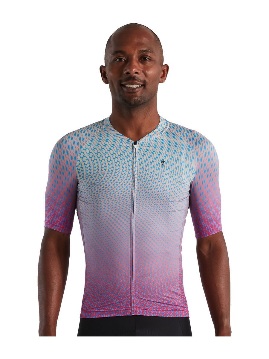 Specialized SL Bicycledelics Jersey, ice papaya/pro blue - Bild 1